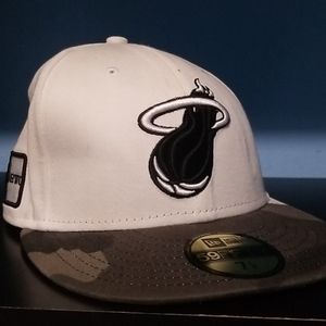 Miami Heat new era fitted hat